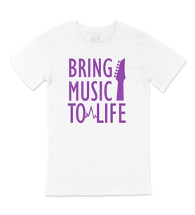 Bring Music To Life Tişört