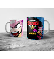 Pixxa Brawl Stars Melodie Kişiye Özel İsimli Kupa Bardak