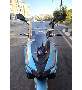 MOTOCAM Apache Ventro 150 Ön Cam 2022-2026 Model 55cm Şeffaf Renkli 4mm KISA