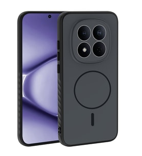 Redmi Note 15 Pro Kılıf Magsafe Şarj Özellikli Lüx Tea Kapak (Siyah)