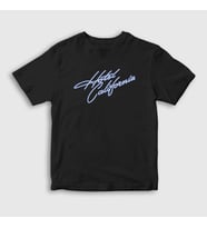 Presmono Unisex Çocuk Siyah Hotel California Eagles T-Shirt 145099tt
