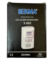 Sekma Doğal Gaz (Metan) Alarm Dedektörü S-092