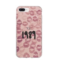 Iphone 7 Plus ve 8 Plus Uyumlu 1989 Taylor Swift Tasarımlı Şeffaf Telefon Kılıfı