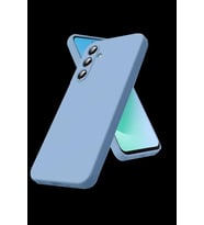 Galaxy S25 FE Nano içi Kadife Silikon - Mavi
