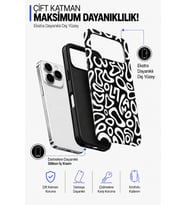 İPhone 17 Pro Vibes Collection Çift Katmanlı Essential Tough Telefon Kılıfı