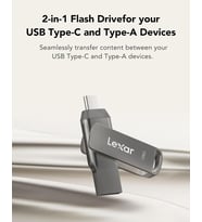 Lexar 128Gb Jumpdrive Dual Drive D400 Usb 3.1 Type-C Flash Sürücü (Çok Renkli)