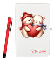 Doğumgünü Hediyesi  Kişiye Özel Defter ve Roller Kalem Seti
