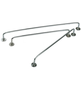 Metal Kravat - Eşarp Askısı 30 CM (Gümüş)
