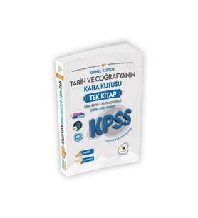 KPSS Genel Kültür Tarih Ve Coğrafyanın Kara Kutusu En Kapsamlı Çıkmış Soru Bankası K.Özetli Çözümlü