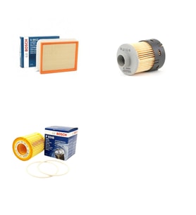 Bosch Filtre Bakım Seti Opel Astra G 1.9 Dizel 1999-2004 Hava + Yağ f. + Yakıt Filtre Bosch
