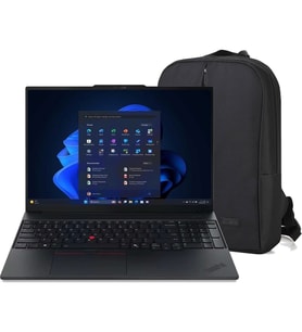 Lenovo Thinkpad E16 Gen 3 21SR006VTX C34 Ultra 5 225U 24 GB 2 Tb Intel Graphics 16" Wuxga Freedos Notebook + Çanta