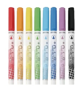 Chosch Cs-H815 Outline Pen Kontür Kalemi 8'Li Set