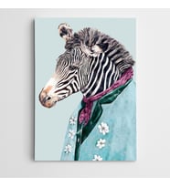 Zebra Modern Sanat Kanvas Tablo