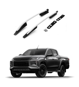 Turtle Mitsubishi Triton (Mk5) 2015-2025 Tavan Çıtası Falcon Gri