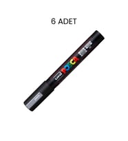 Posca PC-5M Su Bazlı Marker Kalem 6'lı Kutu