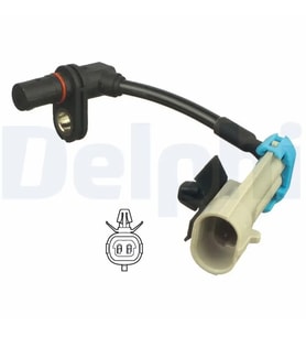 DELPHI SS20317 ABS Sensoru On 4809313 96626078