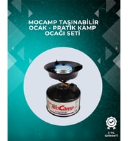 220 gr Gaz Tüpüyle 4 Saat Yanabilen Verimli Kamp Ocağı