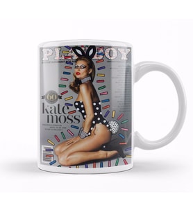 Play Boy  Kate Moss Kupa Bardak Porselen