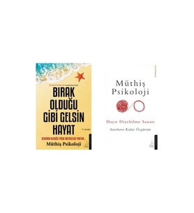 Hayır Diyebilme Sanatı + Bırak Olduğu Gibi Gelsin Hayat- 2 Kitap Set - Iş Bankası Özel Set Hayır Diy