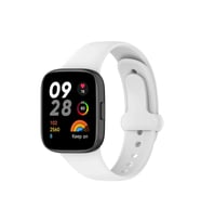 Mey İthalat® Redmi Watch 3 Origin Silikon Kordon - Beyaz