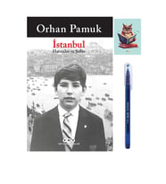İstanbul Romanı - Orhan Pamuk 9789750807162 - Orhan Pamuk - Pensan Büro Mavi Tükenmez Kalem (Renksiz)