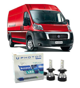 Fiat Ducato Led Xenon Uzun Far Ampulü H7 Access Yeni Seri Beyaz 2006-2013