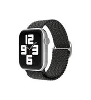 Newface Apple Watch 42mm Star Kordon - Benekli Siyah