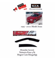 Hyundai Accent Yumurta Kasa 1995-2000 Model 4'Lü Cam Rüzgarlıgı