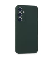 Samsung Galaxy A15 4g Kılıf First Silikon - Koyu Yeşil