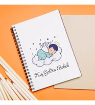 Hoş Geldin Bebek Tasarımlı Defter