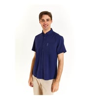 U.S. Polo Assn. Broom Lacivert Erkek Gömlek 1830979