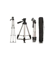Vos Versa WT330A Tripod Profesyonel Cep Telefonu ve Kamera için Katlanır Ayaklı Su Terazili 135 Cm Taşıma Çantalı 360 ° / 90 °