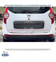 Dacia Lodgy Krom Bagaj Alt Çıta 2012 Üzeri P.Çelik