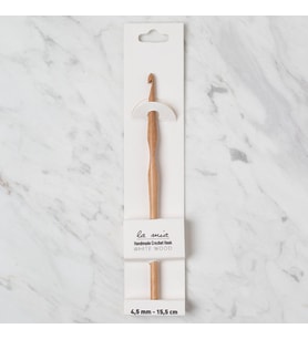 La Mia Whitewood 4.5 Mm 15.5 Cm Ahşap Yün Tığ