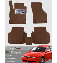 ALFA ROMEO 156 (1997-2006) Uyumlu EVA Paspas Tam Set–Araca Özel,Kolay Montaj,Su Geçirmez