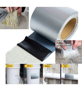 2 mt x 5 cm Waterproof Güçlü Tamir Bandı Su Sızdırmaz Bant İzolasyon Bant Çamur Bant