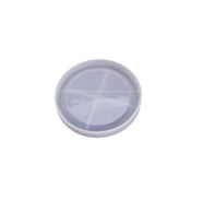 Epoksi Silikon Kalıp Bardak Altlığı Yuvarlak 11 CM