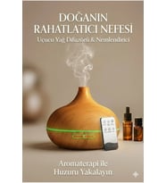 Aroma Difüzör Gece Işığı 7 Led Nemlendirici Kumandalı 550 ml Buhar Makinesi