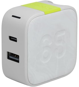 65W 2 USB Şarj Cihazı, Beyaz