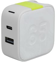 65W 2 USB Şarj Cihazı, Beyaz