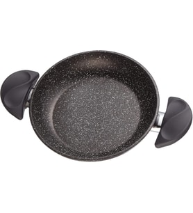 Lexroo Vilma 20 Cm Dövme Yumurta Sahanı, Siyah