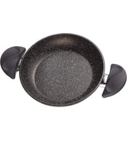 Lexroo Vilma 20 Cm Dövme Yumurta Sahanı, Siyah