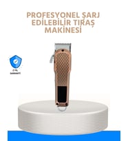 Mey İthalat® Erkek Bakım Makinesi – Lcd Ekranlı 7000Rpm Şarjlı Saç Sakal Kesme