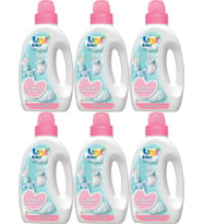 Uni Baby Çamaşır Yumuşatıcı 1500Ml Hassas Ciltler İçin/Hipoalerjenik (Pembe) (6 Lı Set)