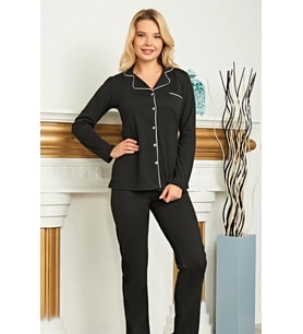 Alperi 79-486 Kadın 4 Mevsim Uzun Kol Pijama Takım