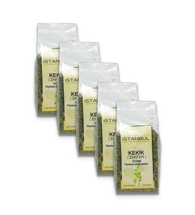 İstanbul Baharat Zahter (Dağ Kekiği) 80 gr x 5 Adet