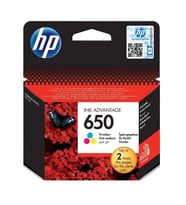 Hp 650 CZ102A Renkli Orjinal Kartuş