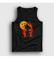 Presmono Unisex Siyah Kid Goku Anime Dragon Ball Atlet 236433tt
