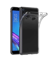 Asus Zenfone Max Pro ZB602KL Uyumlu Kılıf Zore Süper Silikon Kapak (Renksiz)
