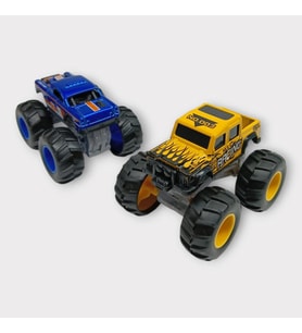 Mini Off-Road Araçlar 2'li - Sarı Lacivert